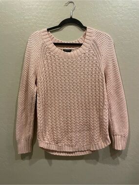 Calvin Klein Jeans Light Blush Crew Neck Knit Sweater